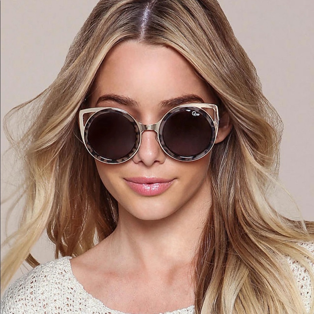 Flat Cat Eyes Sunglasses